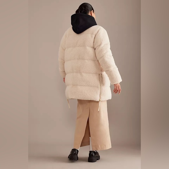 Varley Wynn Sherpa Puffer Coat - Picture 3 of 9